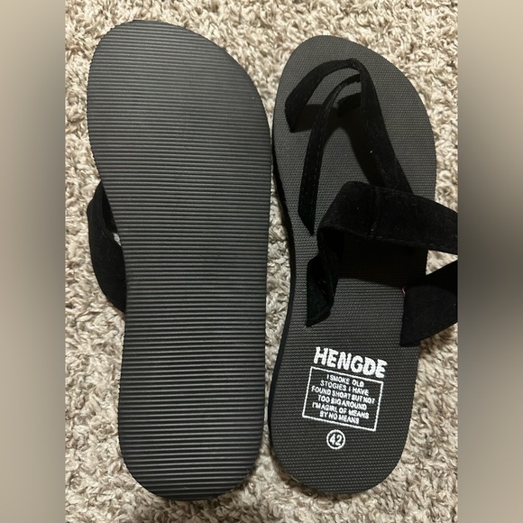Hengde Black Sandals - Picture 2 of 4